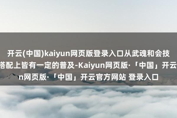开云(中国)kaiyun网页版登录入口从武魂和会技到常用的465本领搭配上皆有一定的普及-Kaiyun网页版·「中国」开云官方网站 登录入口